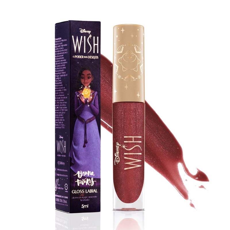 Gloss Labial Disney Wish Bruna Tavares Majesty G Mais Vaidosa