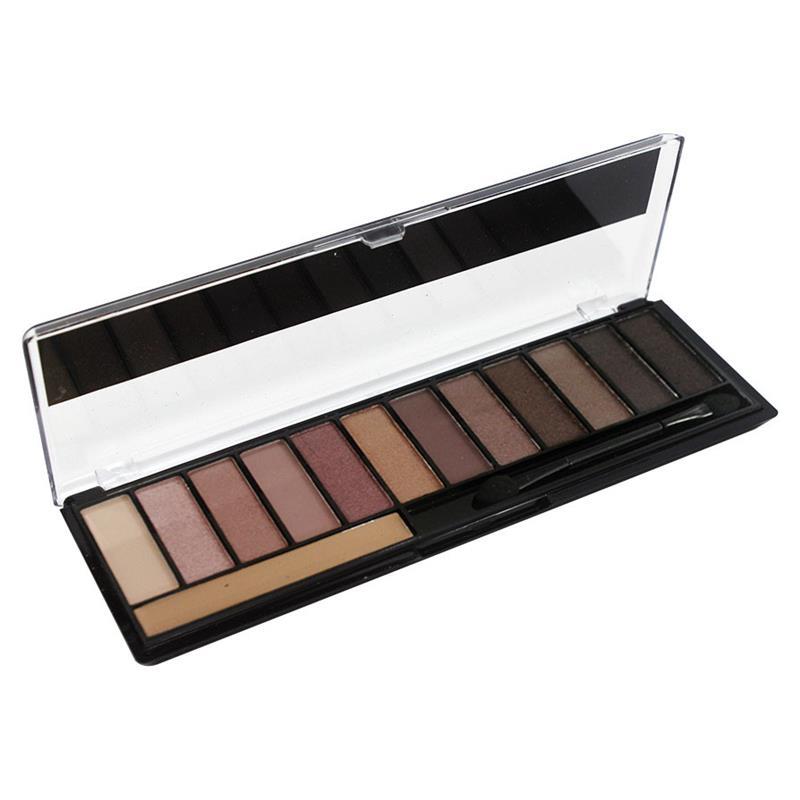 Paleta De Sombras Blushed Nude Hb Ruby Rose Mais Vaidosa