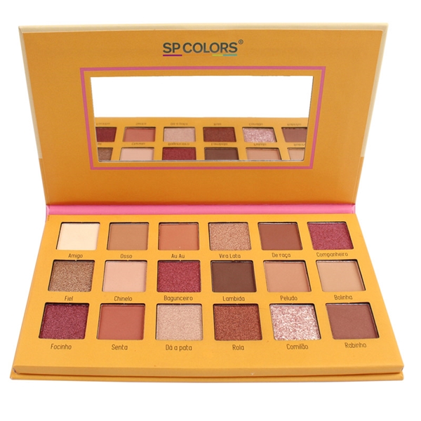 Paleta De Sombras Best Friend SP Colors A Mais Vaidosa Paleta De