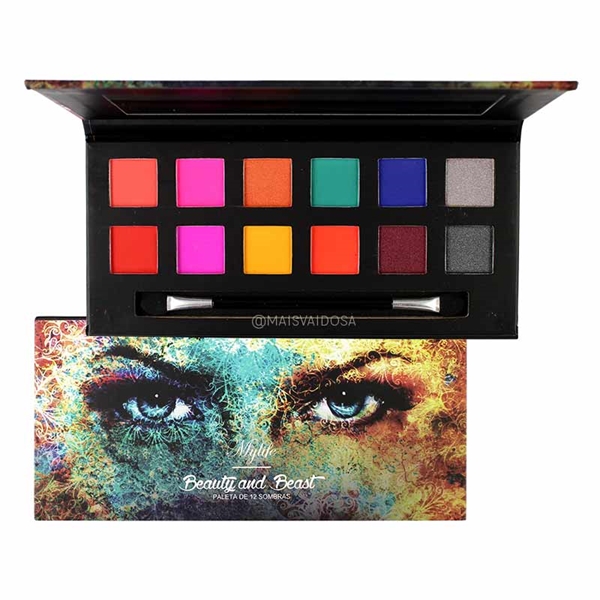 Paleta Beauty And Beast My Life Cor 02 Mais Vaidosa Paleta Beauty And Beast My Life Cor 02 My Life Maquiagem Mais Barata Na Mais Vaidosa