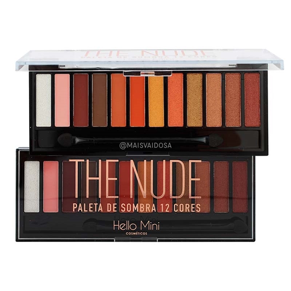 The Nude Paleta De Sombras Hello Mini Mais Vaidosa The Nude