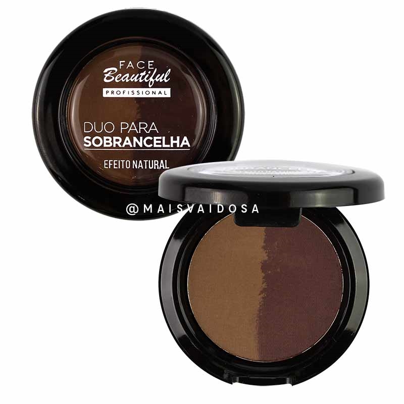 Duo Para Sobrancelhas Face Beautiful Mais Vaidosa Duo Para Sobrancelhas Face Beautiful Face Beautiful Maquiagem Mais Barata Na Mais Vaidosa