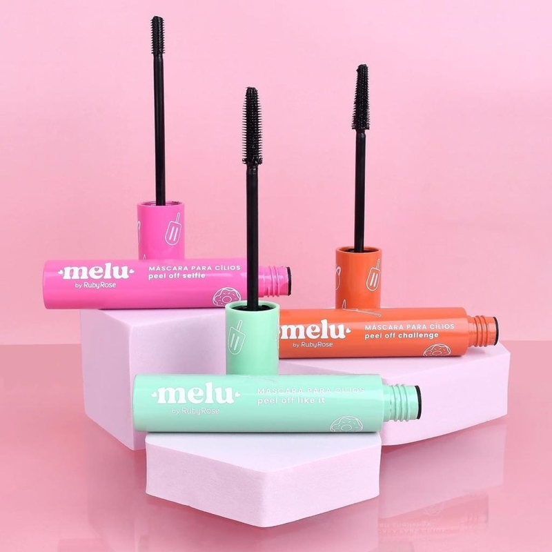 Kit Máscara de Cílios Peel Off Melu by Ruby Rose (3 produtos) Mais