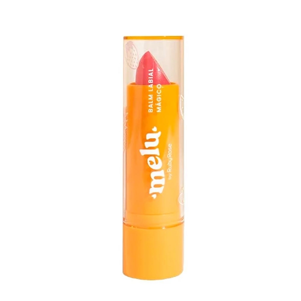 Balm Labial Mágico Strawberry Lips Melu by Ruby Rose 3g Mais Vaidosa