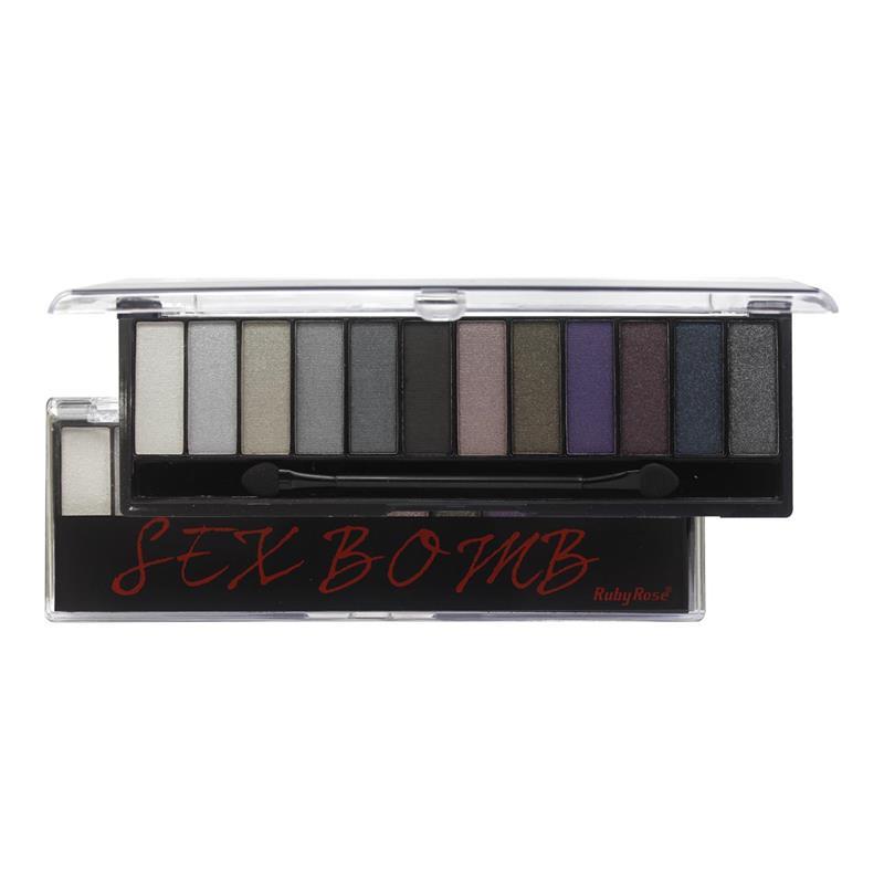 Paleta de Sombras Sex Bomb HB 9905 Ruby Rose Mais Vaidosa  